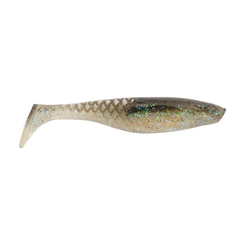 Berkley PowerBait Paddlin' PowerStinger Fishing Soft Bait - color: Electric Shad, size: 4 1/4"