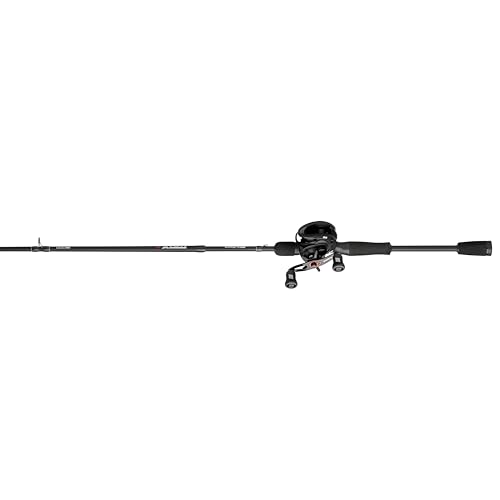 Abu Garcia Max SX Low Profile Baitcast Reel and Fishing Rod Combo - size: 7' - Medium Heavy - 4 - Left