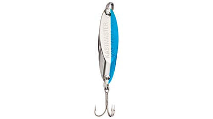 Acme Kastmaster Fishing Lure Hammered Gold 1 Oz - color: Chrome/Neon Blue, size: 1/2 oz.