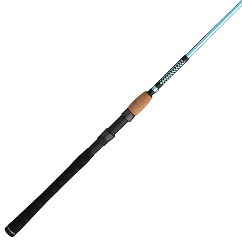 Ugly Stik Carbon Inshore Spinning Rod, Durable and Balanced Fishing Rod, 24-Ton Graphite Blank, Solid Graphite Tip for Increased Sensitivity - size: 7'6" - Medium - 1pc - 10-17lb