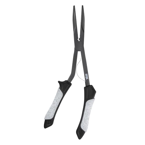 Nomad Design Hydra-X Series 11″ Long-Reach Fishing Pliers – Heavy-Duty Stainless Steel Saltwater De-Hooking Tool with Tungsten Cutters & Non-Stick Coating