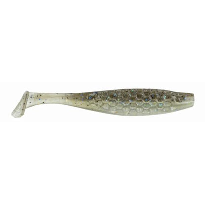 NetBait HexTek Blip Minnow | Soft Plastic Swimbait | Precision Finesse Paddle-Tail for Bass | Electric Shad, 3-Inch
