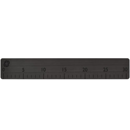 30" Fish Ruler for Boats, Laser Engraved Peel and Stick EVA Foam Fish Measuring Board, Fishing Measurement Tape for Fishing Boats, Yachts, Kayaks - color: Charcoal