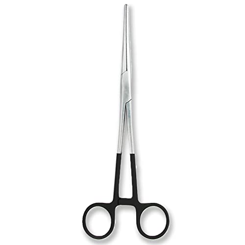 Straight Fishing Forceps Stainless Steel Unhooking Hook Removing Pliers - color: 8" Straight