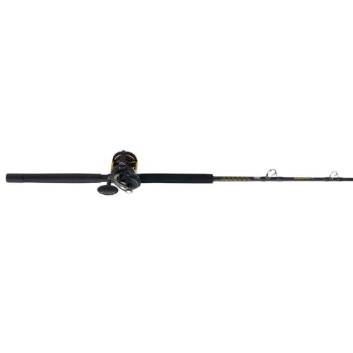 Penn Squall II Lever Drag Fishing Rod & Reel Combo - size: 50 Size Reel - 6'6" - Medium Heavy