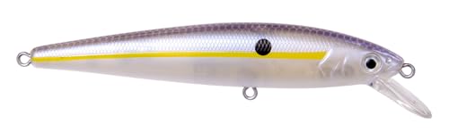 Strike King KVD Jerkbait 2 Hook - color: Chartreuse Shad, size: 4.5 in, 3/8 oz