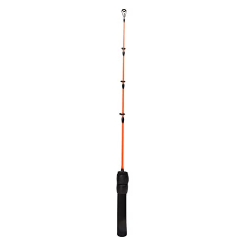 50cm Mini Ice Fishing Rod Short Portable FRP Ice Fishing Pole Portable Fishing Rod with EVA Anti Slip Handle
