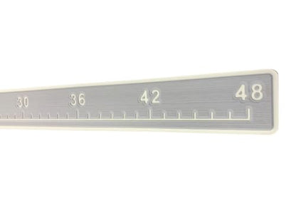 | Fish Ruler | SeaDek | 48 inch Fish Measurement Tool | Perfect for Boats and Kayaks | Storm Gray/Cool Gray - color: Storm Gray/Cool Gray