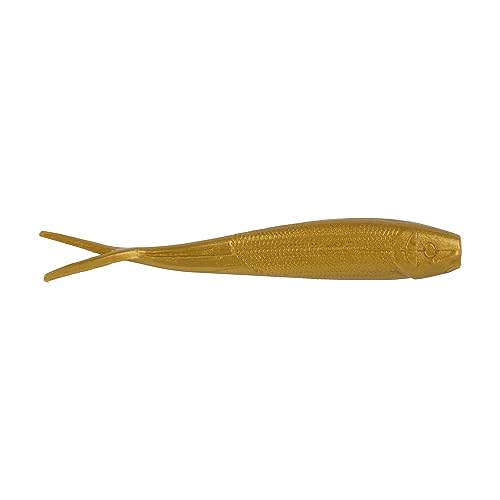 Berkley Gulp! Minnow Fishing Soft Bait - color: Gold Leaf, size: 4"
