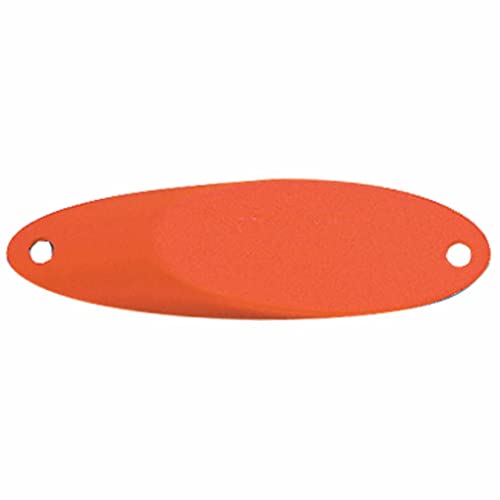 Acme Kastmaster Fishing Lure Hammered Gold 1 Oz - color: Nickel/Fluorescent, size: 1/4 oz.