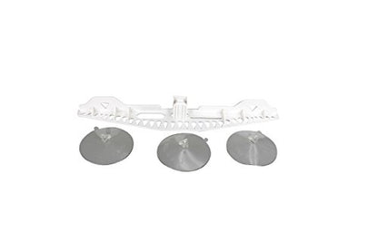 Pactrade Marine Boat Fishing White Knife Plier holder 31 Lures Storage Rig Rack Suction Cups