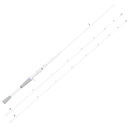 KastKing Centron Lite Twin Tip Rods, IM6 Graphite Blanks, Twin Tip Rods, Stainless Steel Guides with Ceramic Rings, Split or Full Rear EVA Handle Design, Drop Shot Hook Keeper - size: 7'0"- H- MF (2 Pcs+ Extra Tip), style: Casting