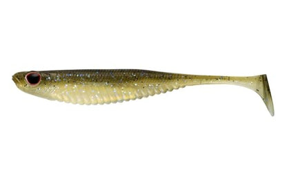 Nomad Design Spectre Minnow 3.25" Internal Foil System, Soft Paddletail - (5 Pack) - Live Ops for Fresh or Saltwater Inshore Species - color: Tennessee Shad