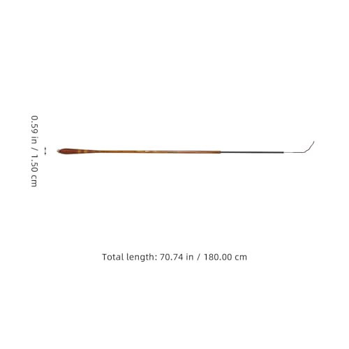 PRETYZOOM Portable Telescopic Carbon Fishing Rod Ultra-Lightweight Adjustable Travel Pole Compact for Winter Angling and Outdoor Kayak Use