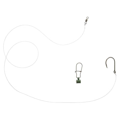 UMT 1,5 & 10-Pack Slider Fishing Rigs 6/0 Circle Hook for Striped Bass - Superior Saltwater Fishing Gear - Robust Slider, 4ft 60lb Monofilament Leader for Surf, Beach & Boat Fishing