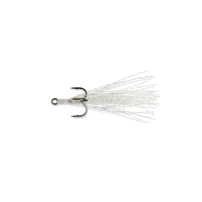 Megabass Tinsel Treble Hook Replacement Karashi Hooks - 2 Pack