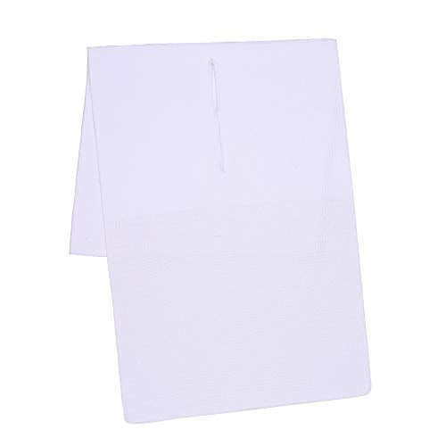 Mile High Life | Pro Tour Caddy Towel | 17" x 40" with 8" Center Slit | Premium Microfiber Waffle Texture - color: White, size: 16" x 30"