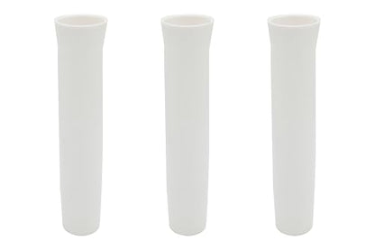 Vinland Marine Flared Fishing Rod Holder Insert Sleeves Pack of 3, Fishing Rod Holder Liner for Aluminum Rod Holder, for T Top Rod Holder, for clamp on Rod Holders for Boat