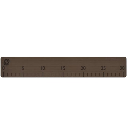 30" Fish Ruler for Boats, Laser Engraved Peel and Stick EVA Foam Fish Measuring Board, Fishing Measurement Tape for Fishing Boats, Yachts, Kayaks - color: Teak