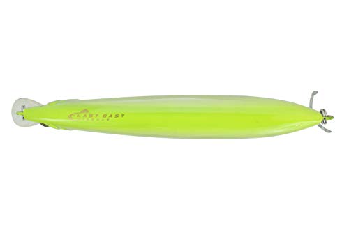 5 1/2" Floating Minnow Lure - 5 Colors to Choose from - color: Hot Banana