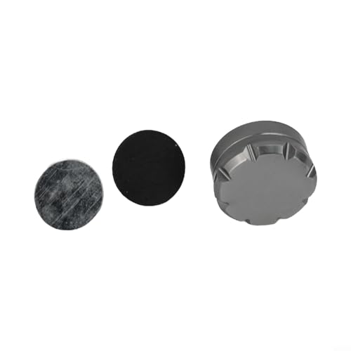 Spool Tension Brake Knob Designed for Use with for DAIWA Steez A Fishing Reels and Lightweight Metal Build (Silver Gray one) - size: Silver gray one