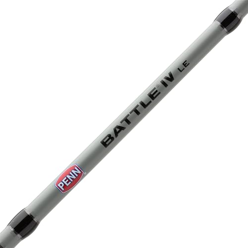 Penn Battle IV Spinning Reel and Fishing Rod Combo - size: 5000 Size Reel - 7' - Medium Heavy - 1pc, style: Battle IV Le