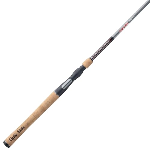 Ugly Stik Elite Spinning Fishing Rod - size: 6'6" - Medium Heavy - 1pc, style: New Model