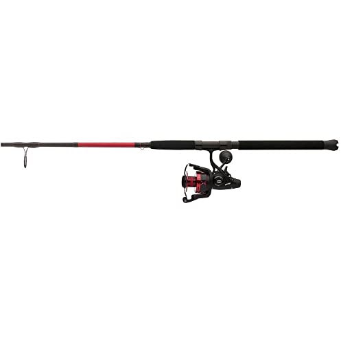 Penn Fierce IV Spinning Reel and Fishing Rod Combo - size: 6000 Size Reel - 7' - Medium Heavy - 1pc, style: Fierce IV Live Liner