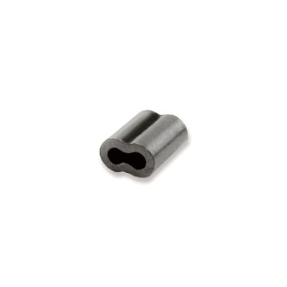 AFW American Fishing Wire Double Barrel Crimp Sleeves – Copper, Black Burr-Free & Corrosion Resistant Finish, Ideal for Rigging Fishing Leaders Over 90lbs, Packaged for Angler's Choice (Retail, Bulk) - size: 1000 Pieces, 0.096 -Inch Inside Diameter
