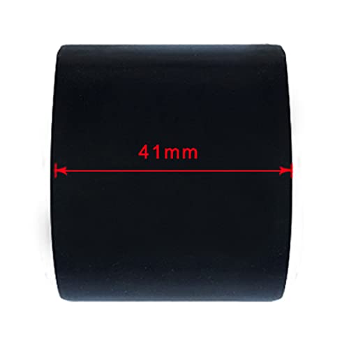 heyous 2pcs 50.8mm 2" Fishing Rod Holder Tube Rubber Insert Protector for Marine Boat Fishing Bait Board Replacement Accessories Fishing Tools, Black