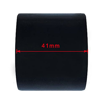 heyous 2pcs 50.8mm 2" Fishing Rod Holder Tube Rubber Insert Protector for Marine Boat Fishing Bait Board Replacement Accessories Fishing Tools, Black