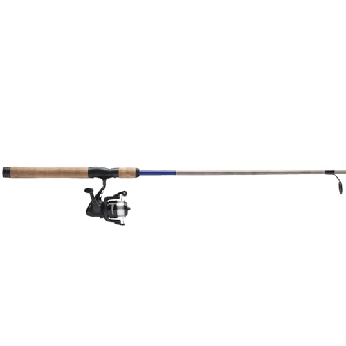 Shakespeare Catch More Fish Spinning Reel and Fishing Rod Combo with Kit - color: Walleye, style: 2024 Model