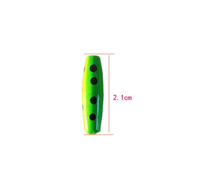Pack of 25 Fishing Lure Making Supplies Material Spinner Body Kit Sinker Fishing Weight 1/8oz