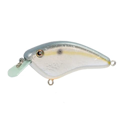 Strike King Hardliner Fishing Lure, Flat Sided Crankbait, Circuit Board Lip, Extra Tight Wobble, Size 4 Treble Hooks - color: Sexy Shad 2.0