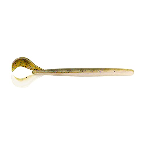 Berkley PowerBait Speed Boss Fishing Soft Bait - color: Skeet’s Green Money, size: 4 3/4"