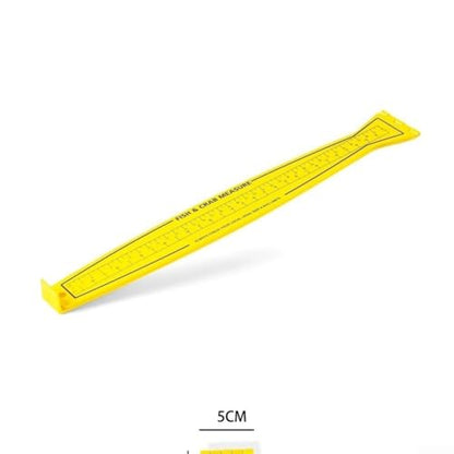 Fish Measuring Board, Foldable Fish Crab Measuring Ruler 32 Inch 80CM, Dual Sided Scale Metric Imperials, Portable Fishing Tool for Kayaks Tackle Box