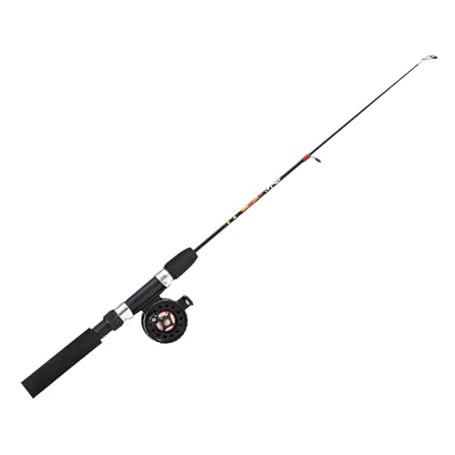 1 Set Fishing Rod With Fishing Reel Short Portable Winter Outdoor Ice