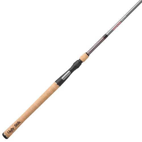 Ugly Stik Elite Spinning Fishing Rod - size: 7'6" - Medium Light - 1pc, style: New Model