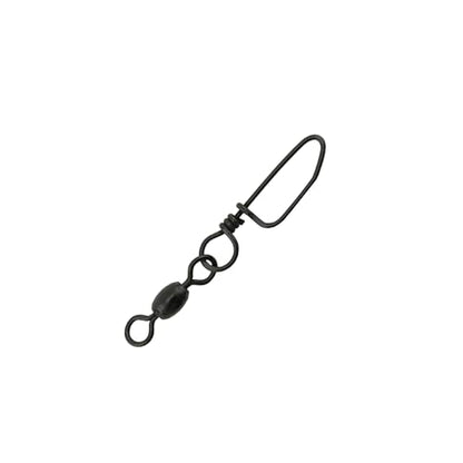 AFW Brass Coastlock Snap Swivels – Durable Fishing Gear with High-Strength Wire Snaps, Black Oxide Finish, Prevents Line Twisting & Kinking, Supports Up to 350 lb Test. - size: 144 pc, #7, 75 lb test