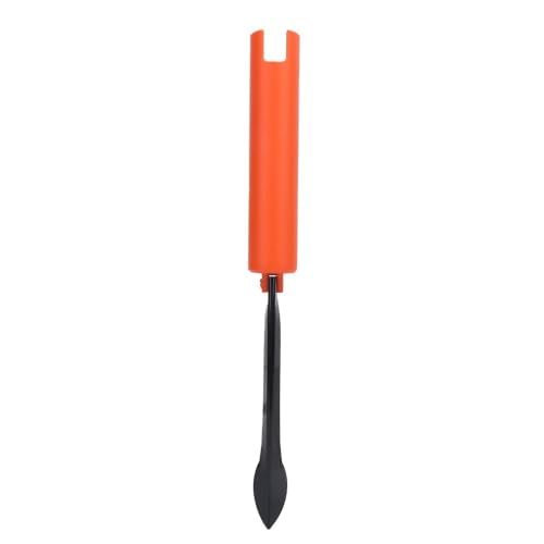 Fishing Rod Holder with Ground Spike Universal 3.8cm Diameter ABS/Stainless Steel Pole Stand for Bank & Shore Fishing (46cm Extended, 24cm Folded)‌