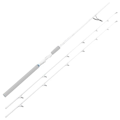 KastKing Centron Lite Twin Tip Rods, IM6 Graphite Blanks, Twin Tip Rods, Stainless Steel Guides with Ceramic Rings, Split or Full Rear EVA Handle Design, Drop Shot Hook Keeper - size: 7'6"- MH- MF (2 Pcs+ Extra Tip), style: Spinning