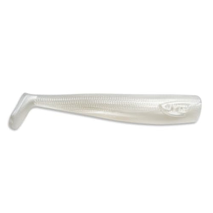 JYG PRO FISHING. Fishing Jig. Saltwater Fishing Lures. Swimbait jig Head. Slow Pitch Jigging. Jig Paddle Tail. Tuna Fishing Gear. Swym Collection - color: Paddle Tail - Pearl, size: 3"