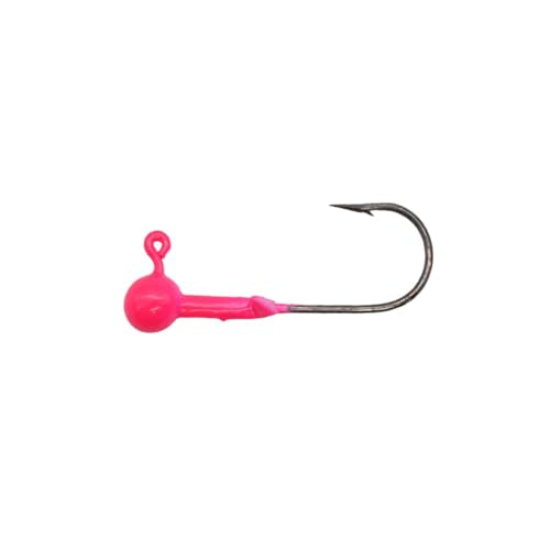 Crappie Magnet Double Cross 25 Packs Jig Heads - color: Pink
