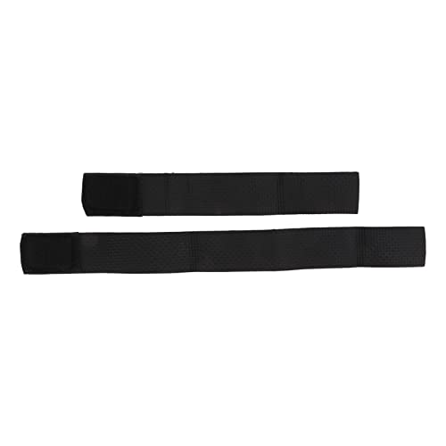 Mtlavishness Fishing Pole Tie Wrapping Band 2Pcs Elastic Fishing Rod Strap with Anti Slip Design for Secure Grip Neoprene Rubber Rod Holder Wrap for Fly Fishing