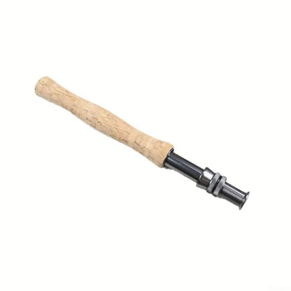 Cork Fishing Rod Handle Grip with Reel Seat, Length for Fly Rod Building and Repair Portable DIY Rod Making Kit Lightweight(2#) - size: 2#