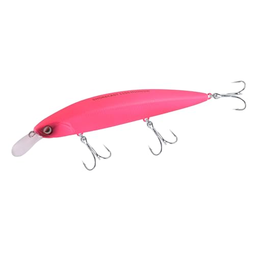 LITTMA Shore Cast 115 Saltwater Sinking Minnow Jerkbait Fishing Plug - color: Halibut killer