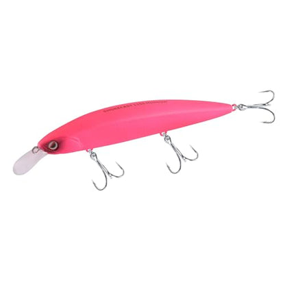 LITTMA Shore Cast 115 Saltwater Sinking Minnow Jerkbait Fishing Plug - color: Halibut killer