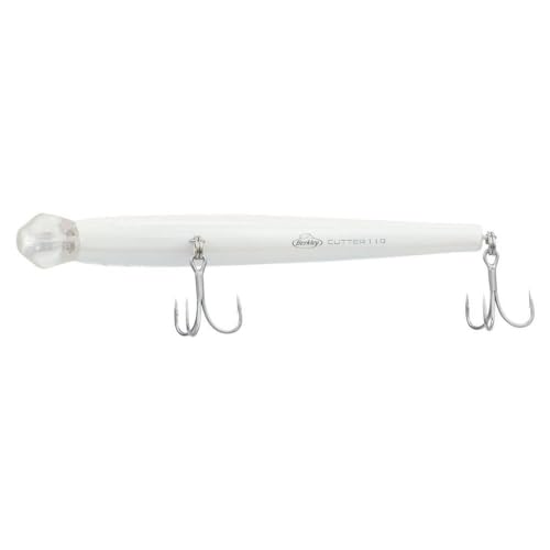 Berkley Berkley Cutter Saltwater - color: Pearl White, size: 4.3in - 1/2 oz