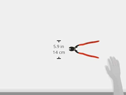 Knipex Tools 71 01 250 CoBolt Compact Bolt Cutter, 10" - size: 10-Inch