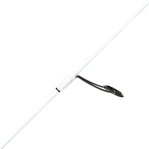 Dark Matter Fishing Rods - Hawk Trout Ultralight Fishing Rod, Medium Fast Action Spinning Rods, Tangle-Free Casting Medium Light Spinning to Fish, Sensitive Carbon Blank Ultralight Rod - White, 6'